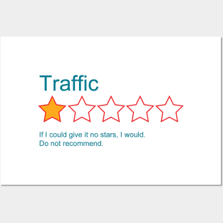 1-Star Rating: Traffic Posters and Art